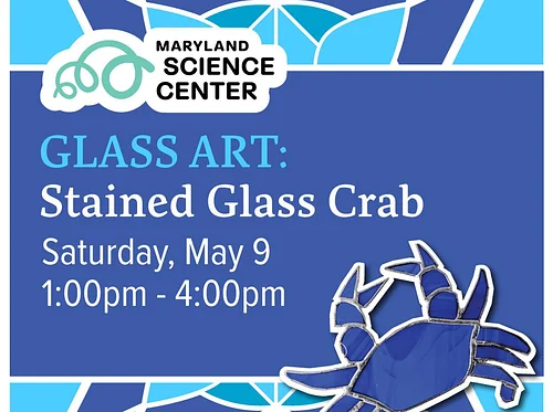 Glass Art: Stained Glass Crab