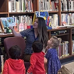 Books & Art: Storytime in the Library
