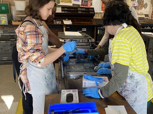 Spring Break Teen Letterpress Intensive