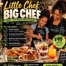 Parent + Child Brunch Cooking Experience