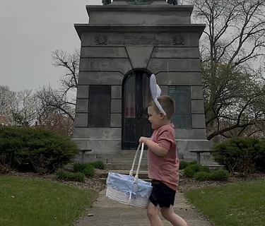 Easter Egg Hunt with Princeton Rotary Club