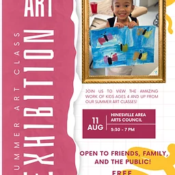 Summer Art Class Art Exhibition