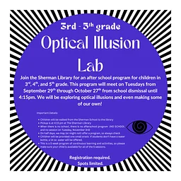 Optical Illusions Lab Afterschool Program
