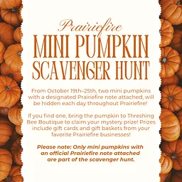 Mini Pumpkin Scavenger Hunt