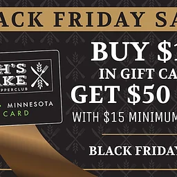 Buy $100 Get $50 Black Friday Gift Card Special