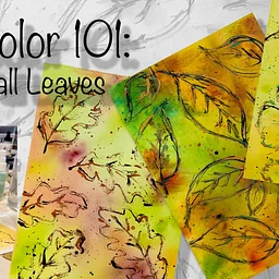 Watercolor 101: Loose Fall Leaves