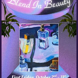 “Blend in Beauty” by resident artist tina Borchert