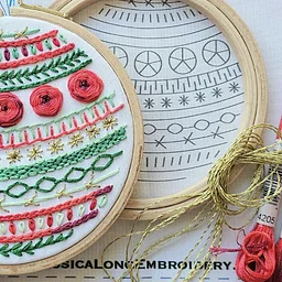 Museum Makers Class: Deck the Halls Embroidery