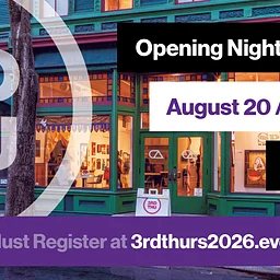 3rd Thursday Opening Night Reception – August 2026
