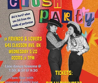 Pickup Line crush party (Line Dancing)