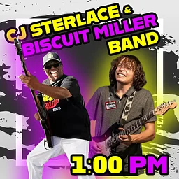 Live Music at The Beach Bar with The CJ Sterlace Band w/ Biscuit Miller