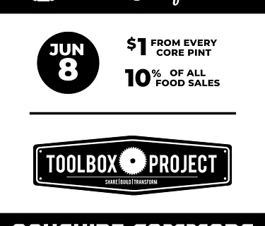 Oakshire Inspires Benefit: Eugene Tool Box Project