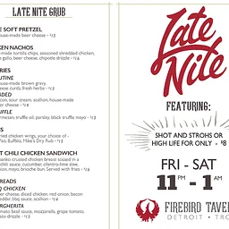 Late Night Specials - Detroit