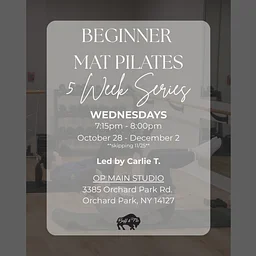 OP Main Beginner Mat Pilates