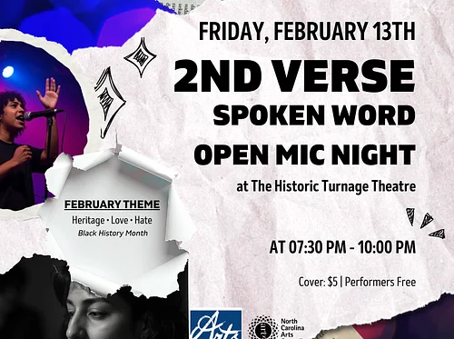 2nd Verse- Spoken Word Open Mic Night