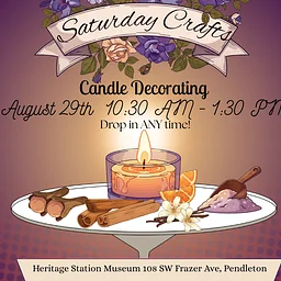 Saturday Crafts – Tea Light Candle Decorating