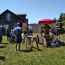 Live Blacksmith Demonstration at the Bally Blacksmith & Metal Shop