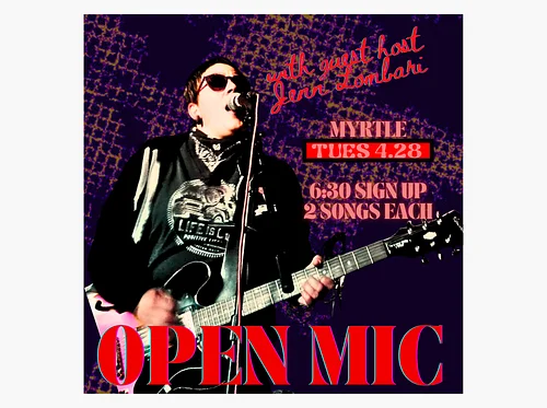 Open Mic with guest host Jenn Lombari