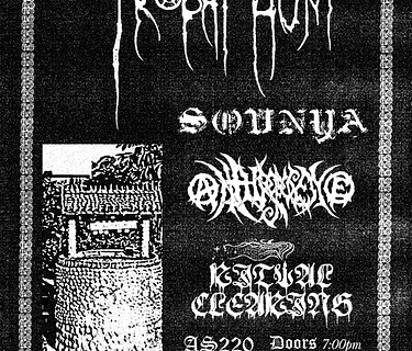 Trophy Hunt + Sovnya + Anthropocene + Ritual Clearing