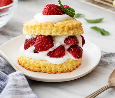 Strawberry Shortcake (from scratch)