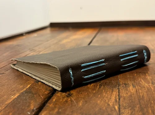Make+Take: Long Stitch Leather Notebook