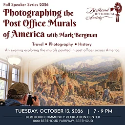 Fall Speaker Series – Photographing the Post Office Murals of America with Mark Bergman