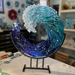 Fused Glass Ocean Waves Class