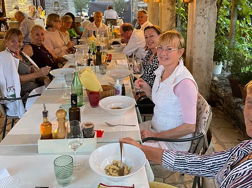 Croatia Travelogue Dinner with Paul Cappiello