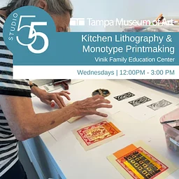 Studio 55 | Kitchen Lithography and Monotype Printmaking