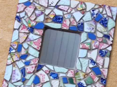 Pique Assiette Mosaic Mirror Workshop at AVAM