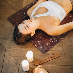 Candlelit Stretch Class with Brianne Barrett & Live Music by Adam Bauer