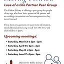 Moving Forward: Loss of a Life Partner Peer Group
