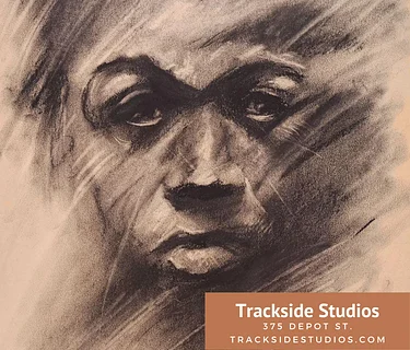 Subtractive Charcoal Portraits