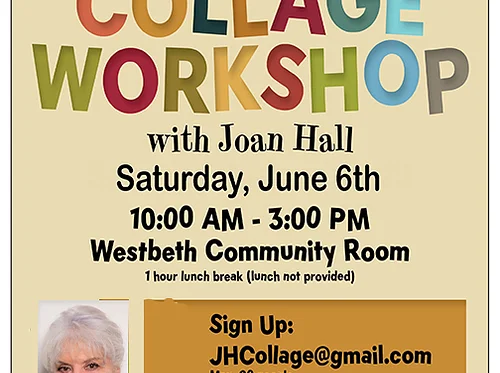 Joan Hall Collage Workshop