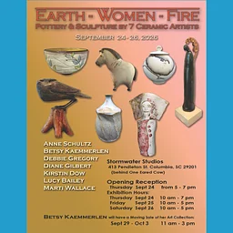 Earth–Women–Fire: A Ceramic Exhibition and Sale
