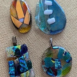 FUSED GLASS JEWELRY WORKSHOP—Create Your Own Pendants or Brooch