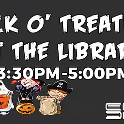 Trick o’ Treating at the library