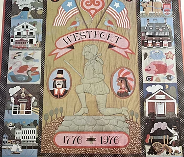 Bicentennial Quilt Viewing