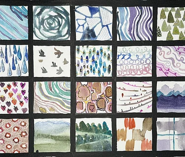 NEW DATES! Relaxing Watercolor Exploration w/ Crystal Newton!