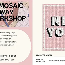 On The Easel: 4-Week Mosaic Workshop