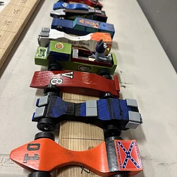 Mandatory Pinewood Derby Car Impound