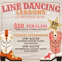 Tuesday Afternoons Line Dancing Lessons!