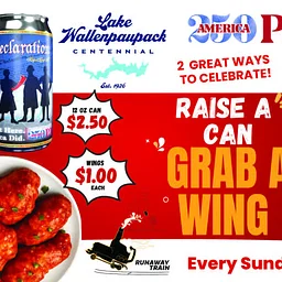 Raise a Can & Grab a Wing