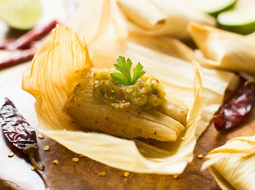 SALSA VERDE CHICKEN TAMALES w/ HERMAN GARCIA, MAY 15TH at 6PM, $65 PER PERSON, BYOB