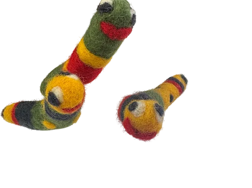 Funky Caterpillar Needle Felting Playshop