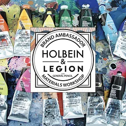 Acrylic Family Workshop by Holbein, Legion Paper + General Pencil