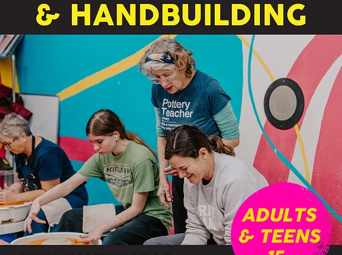 Wednesdays 6/10-7/1, 6-8pm, 4 weeks, Pottery: Wheel & Hand Building