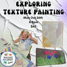 Texture Painting Workshop! $45