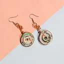 Paper Bead Earrings