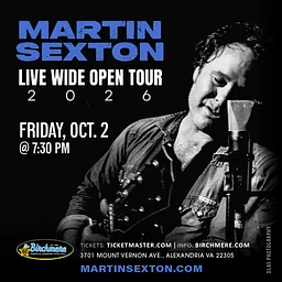 MARTIN SEXTON – Live Wide Open Tour 2026